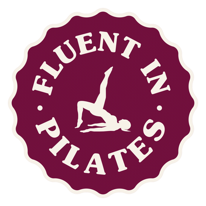 Fluent in Pilates Stamp | Pilates Sticker