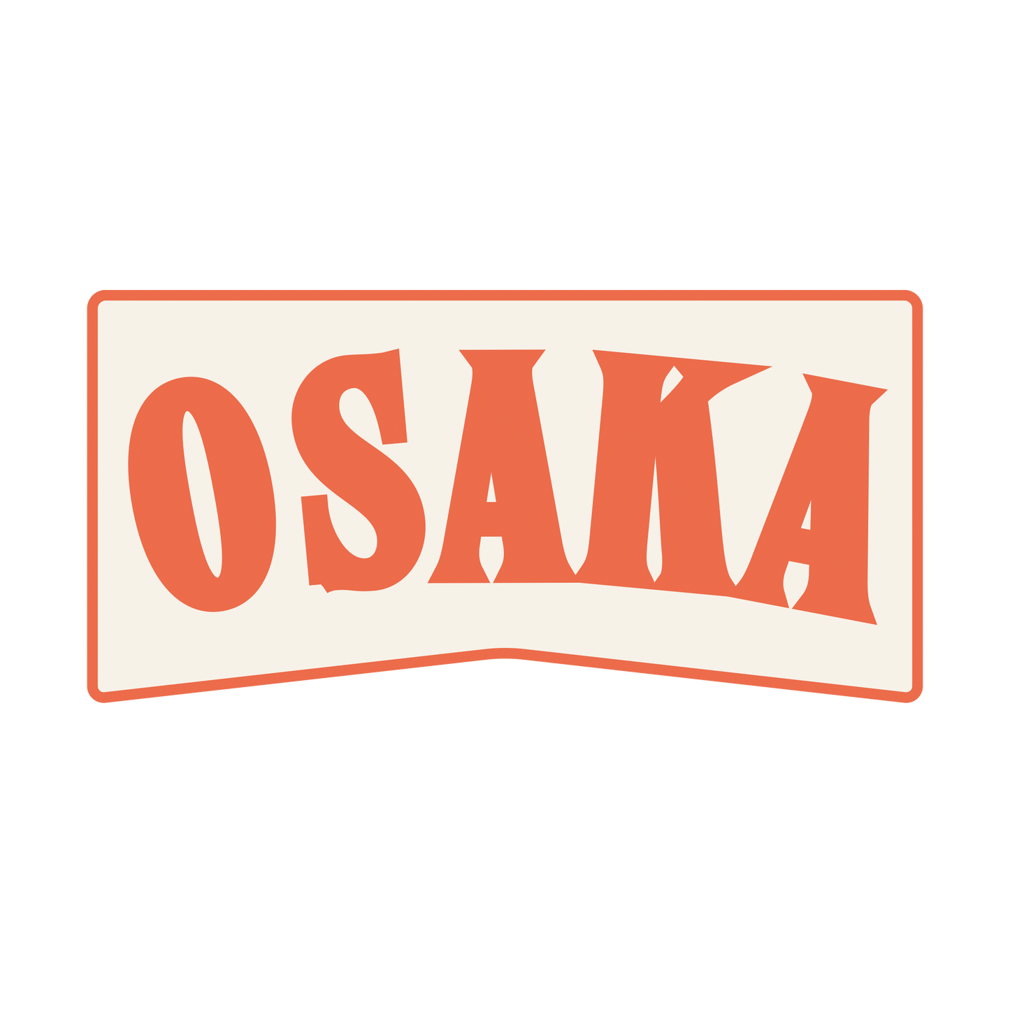 Osaka | Travel Sticker