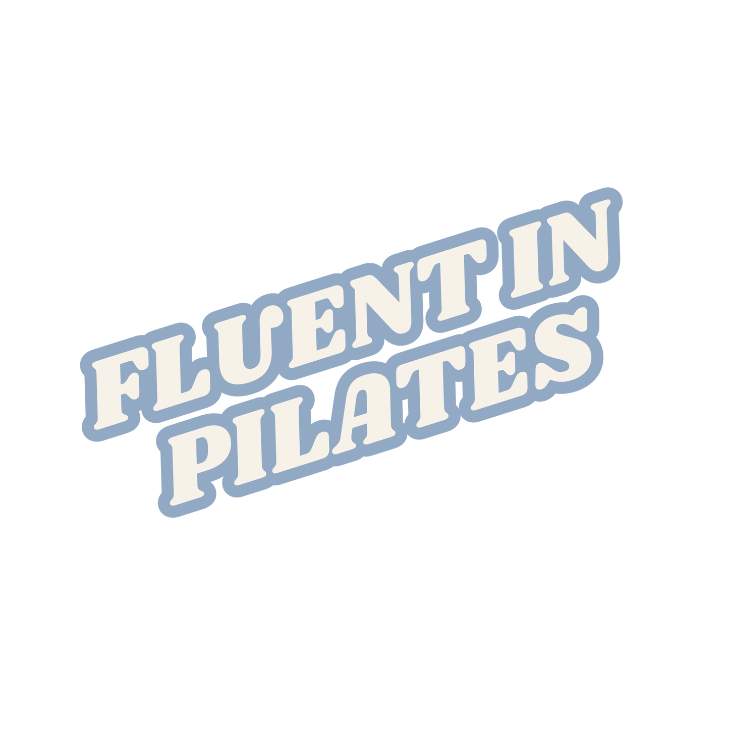 Fluent in Pilates | Pilates Sticker