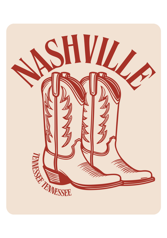 Nashville | Travel Sticker